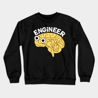 Brainy Engineer Crewneck Sweatshirt